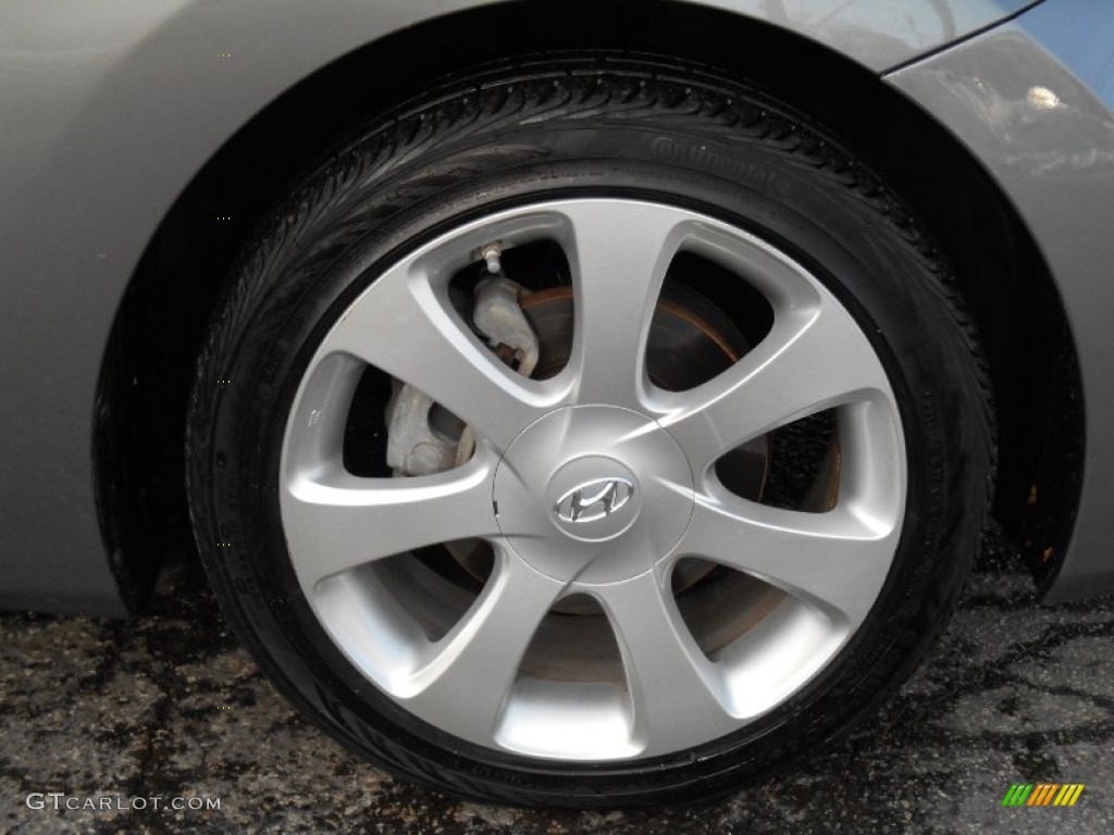 2012 Elantra Limited - Harbor Gray Metallic / Black photo #8