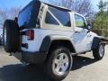 2014 Bright White Jeep Wrangler Sport 4x4  photo #3