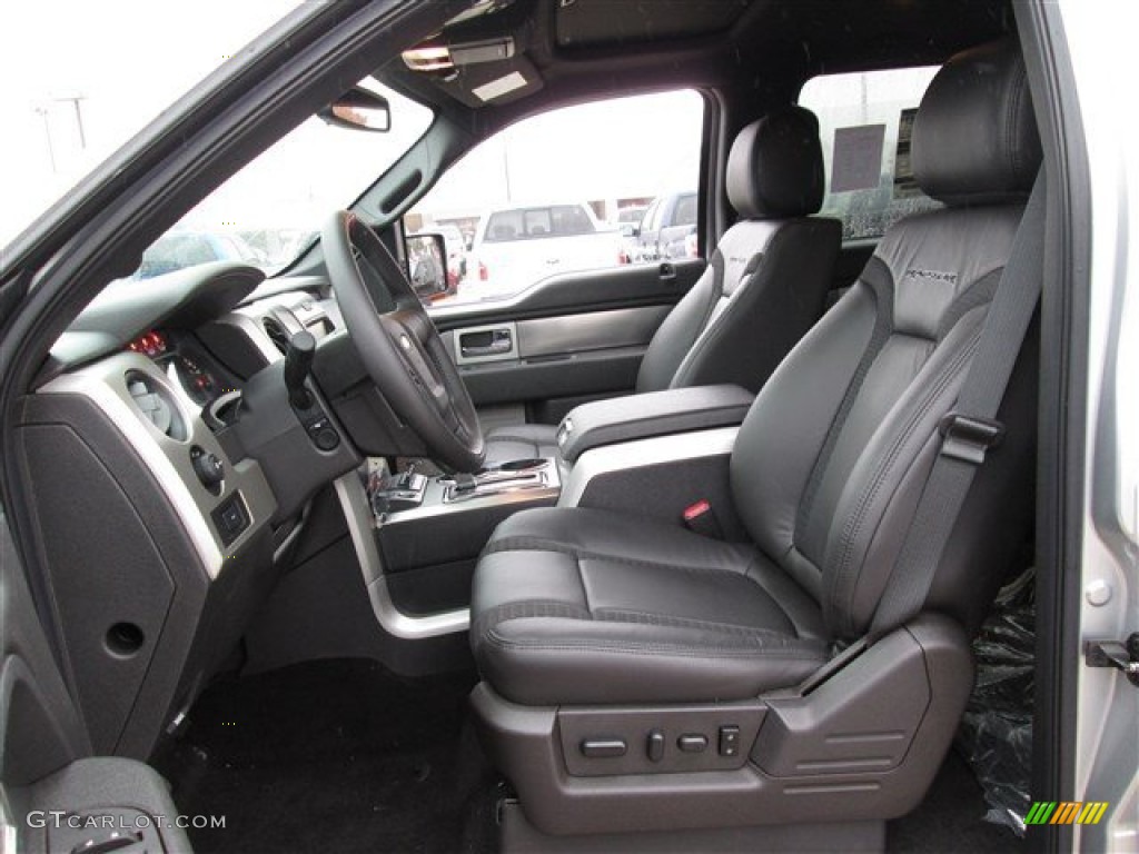 2014 Ford F150 SVT Raptor SuperCrew 4x4 Front Seat Photo #88745019