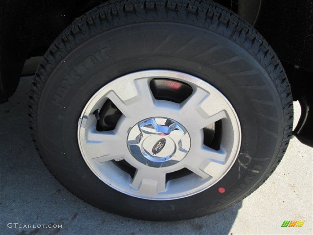 2014 F150 XL Regular Cab - Tuxedo Black / Steel Grey photo #8