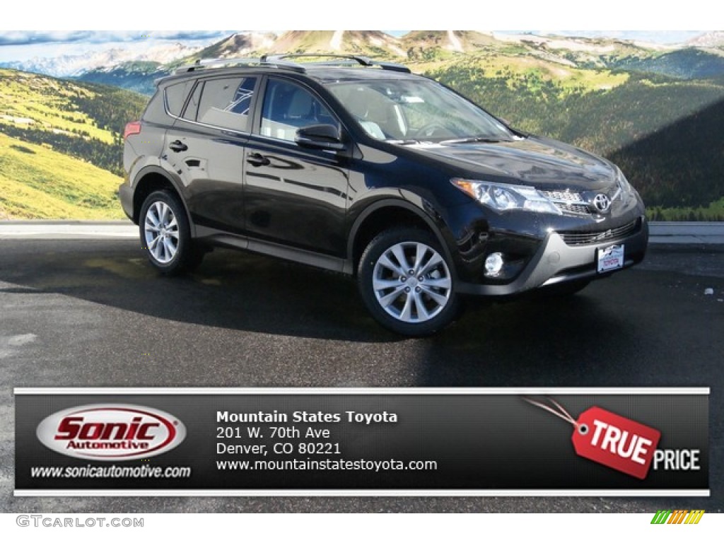 2013 RAV4 Limited AWD - Black / Ash photo #1