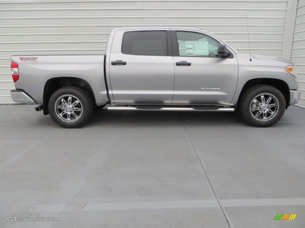 2014 Tundra TSS CrewMax - Silver Sky Metallic / Black photo #3