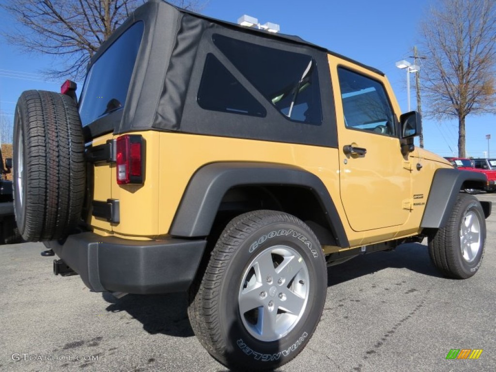 2014 Wrangler Sport 4x4 - Dune / Black photo #3