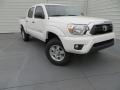 2014 Super White Toyota Tacoma V6 Prerunner Double Cab  photo #2