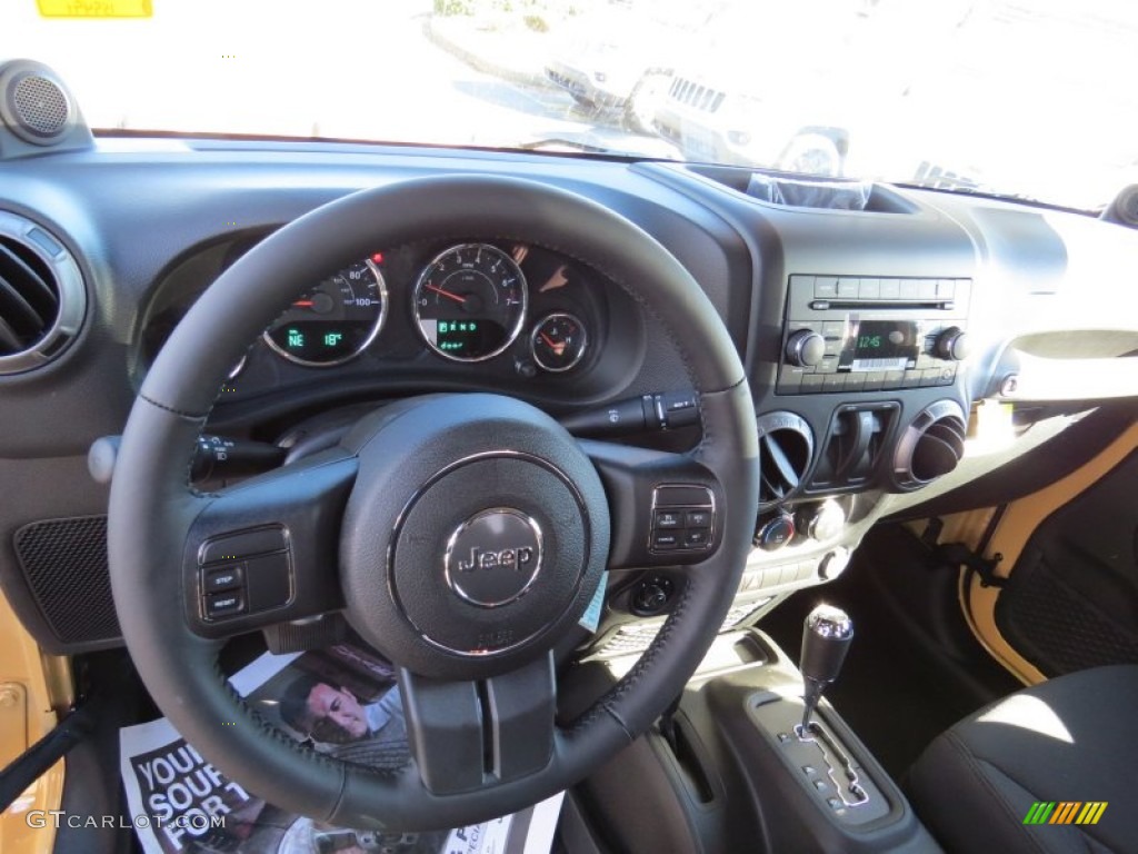 2014 Jeep Wrangler Sport 4x4 Dashboard Photos