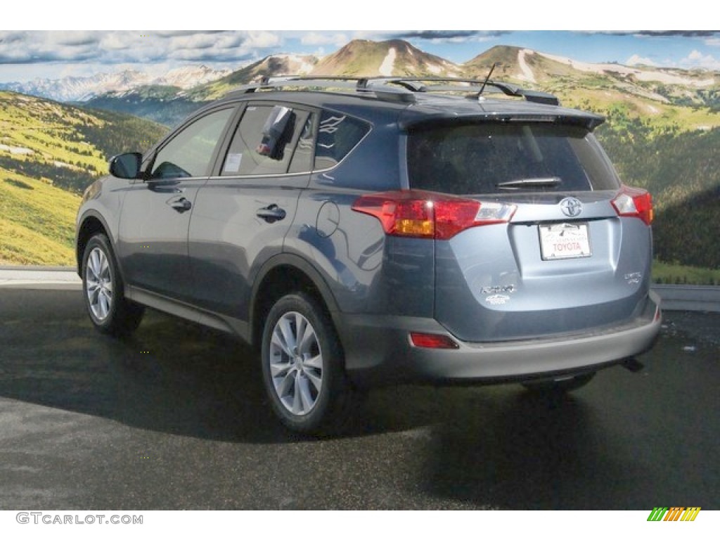 2013 RAV4 Limited AWD - Shoreline Blue Pearl / Ash photo #3