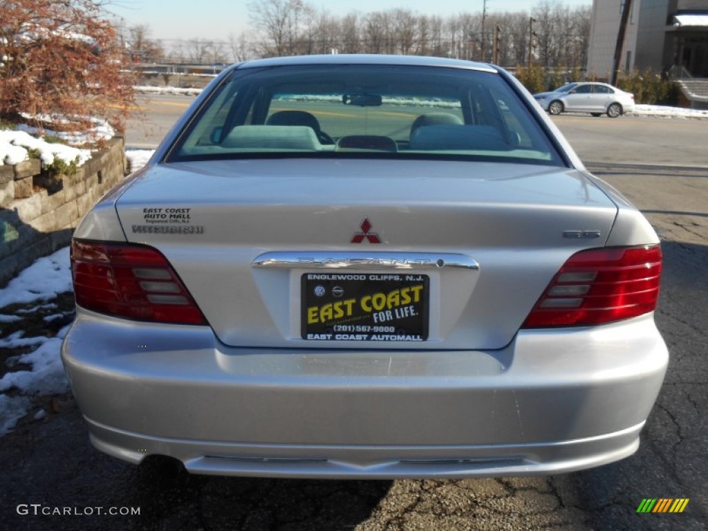 2001 Galant ES - Sterling Silver Metallic / Gray photo #5