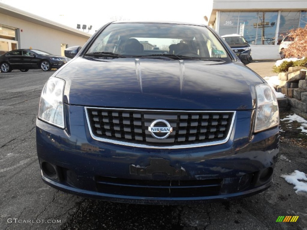 2007 Sentra 2.0 S - Blue Onyx Metallic / Charcoal/Steel photo #2