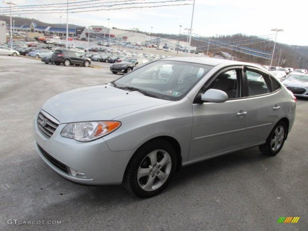 2009 Elantra SE Sedan - Quicksilver / Gray photo #5