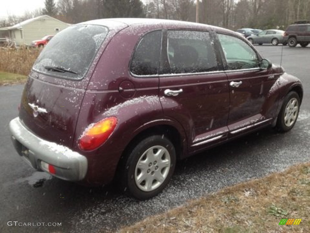 2001 PT Cruiser  - Deep Cranberry Pearl / Taupe/Pearl Beige photo #4