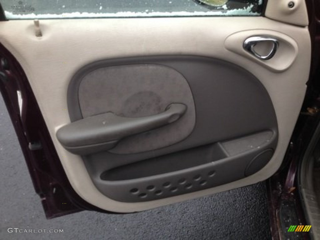 2001 PT Cruiser  - Deep Cranberry Pearl / Taupe/Pearl Beige photo #8