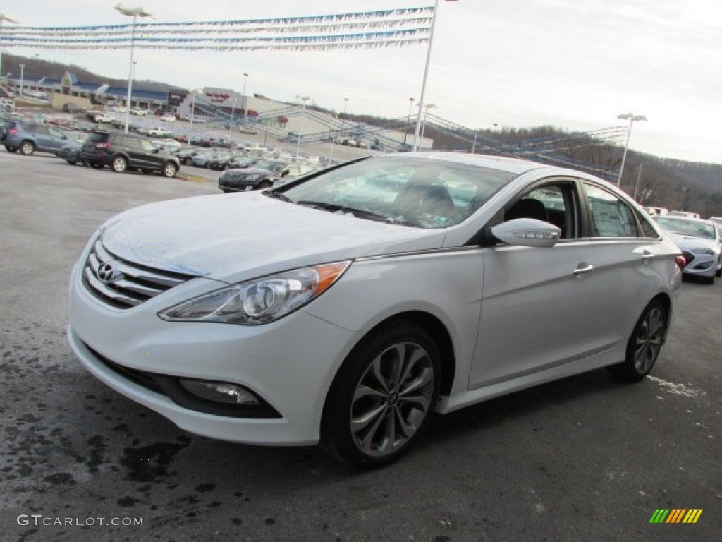 2014 Sonata SE - Pearl White / Black photo #5