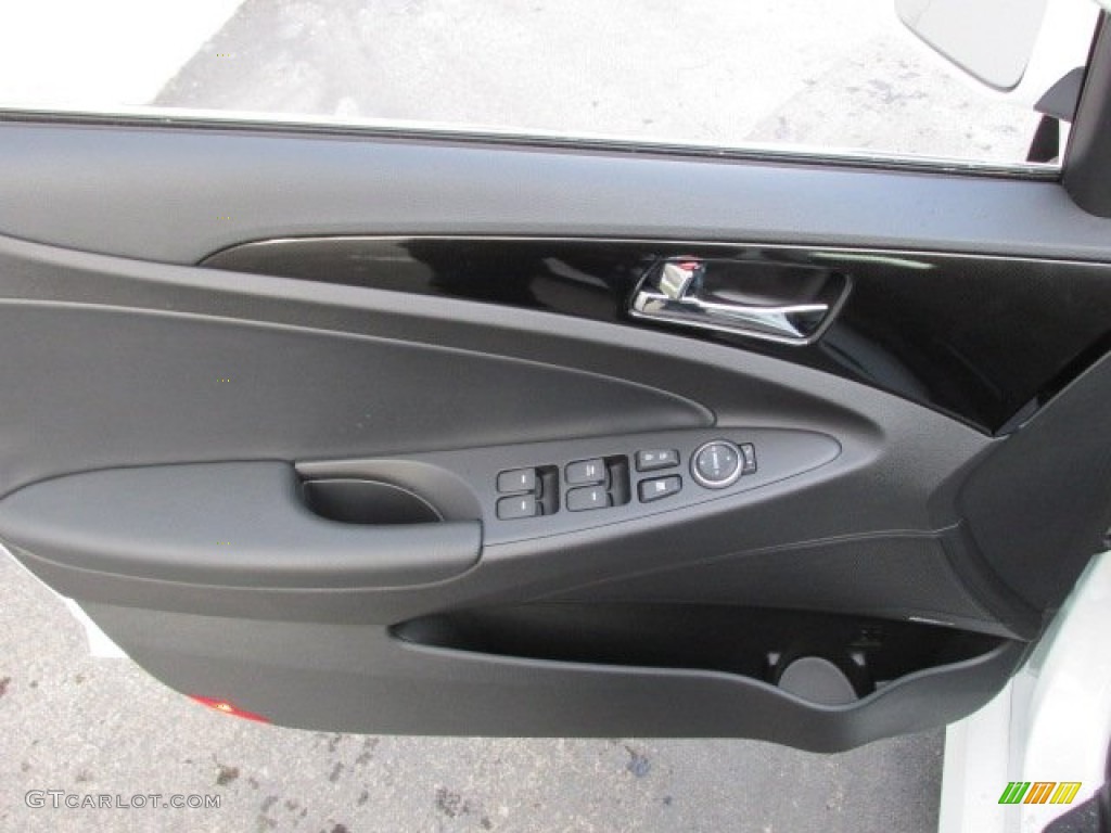 2014 Sonata SE - Pearl White / Black photo #11