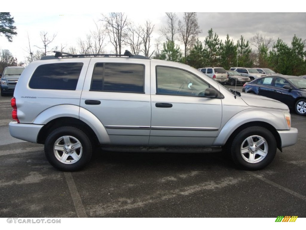 2004 Durango SLT - Brilliant Silver Metallic / Medium Slate Gray photo #6