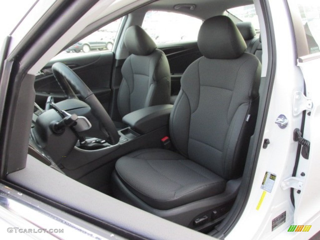 2014 Sonata SE - Pearl White / Black photo #13
