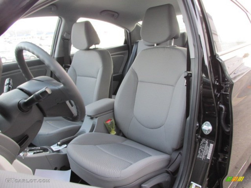 2014 Hyundai Accent GLS 4 Door Front Seat Photo #88752483