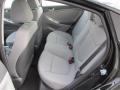 2014 Hyundai Accent Gray Interior Rear Seat Photo