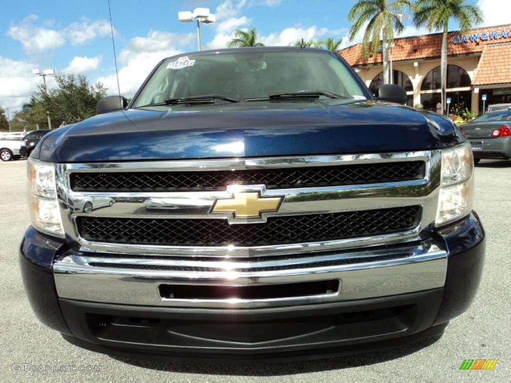 2010 Silverado 1500 LT Extended Cab - Imperial Blue Metallic / Light Titanium/Ebony photo #15