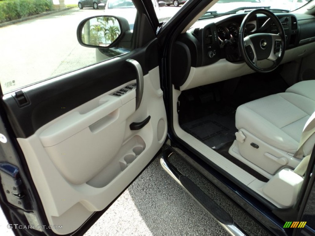 2010 Silverado 1500 LT Extended Cab - Imperial Blue Metallic / Light Titanium/Ebony photo #18