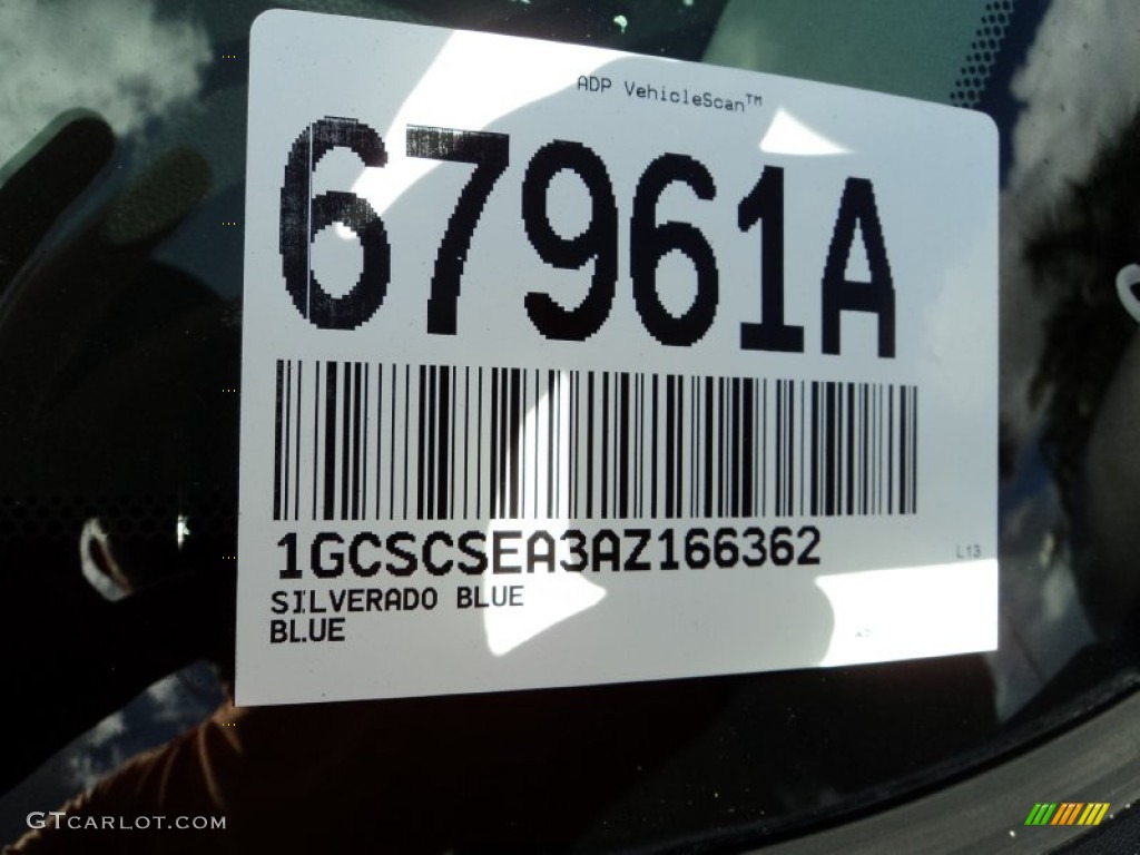 2010 Silverado 1500 LT Extended Cab - Imperial Blue Metallic / Light Titanium/Ebony photo #33