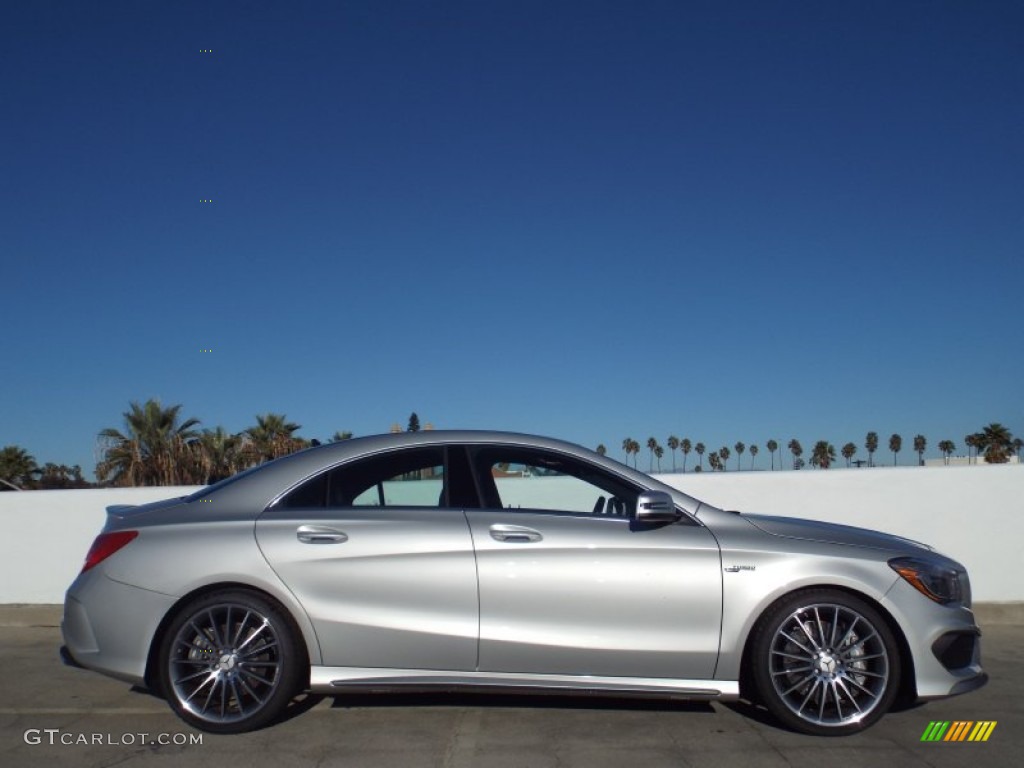 Polar Silver Metallic 2014 Mercedes-Benz CLA 45 AMG Exterior Photo #88753212