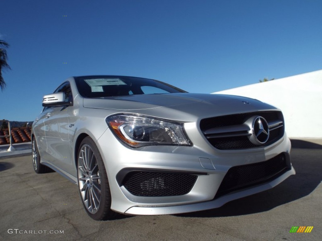 Polar Silver Metallic 2014 Mercedes-Benz CLA 45 AMG Exterior Photo #88753648