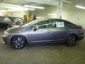 Polished Metal Metallic - Civic EX Sedan Photo No. 2
