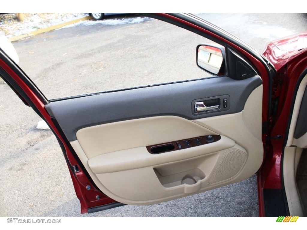 2010 Fusion SEL - Sangria Red Metallic / Medium Light Stone photo #18
