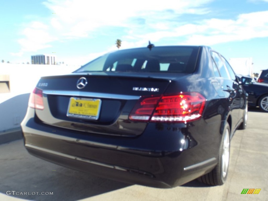 2014 E E250 BlueTEC Sedan - Black / Black photo #4