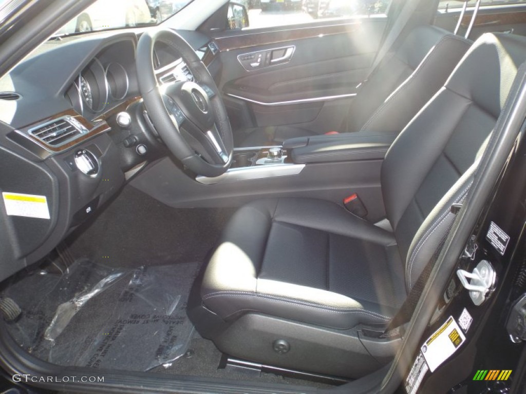 2014 E E250 BlueTEC Sedan - Black / Black photo #7