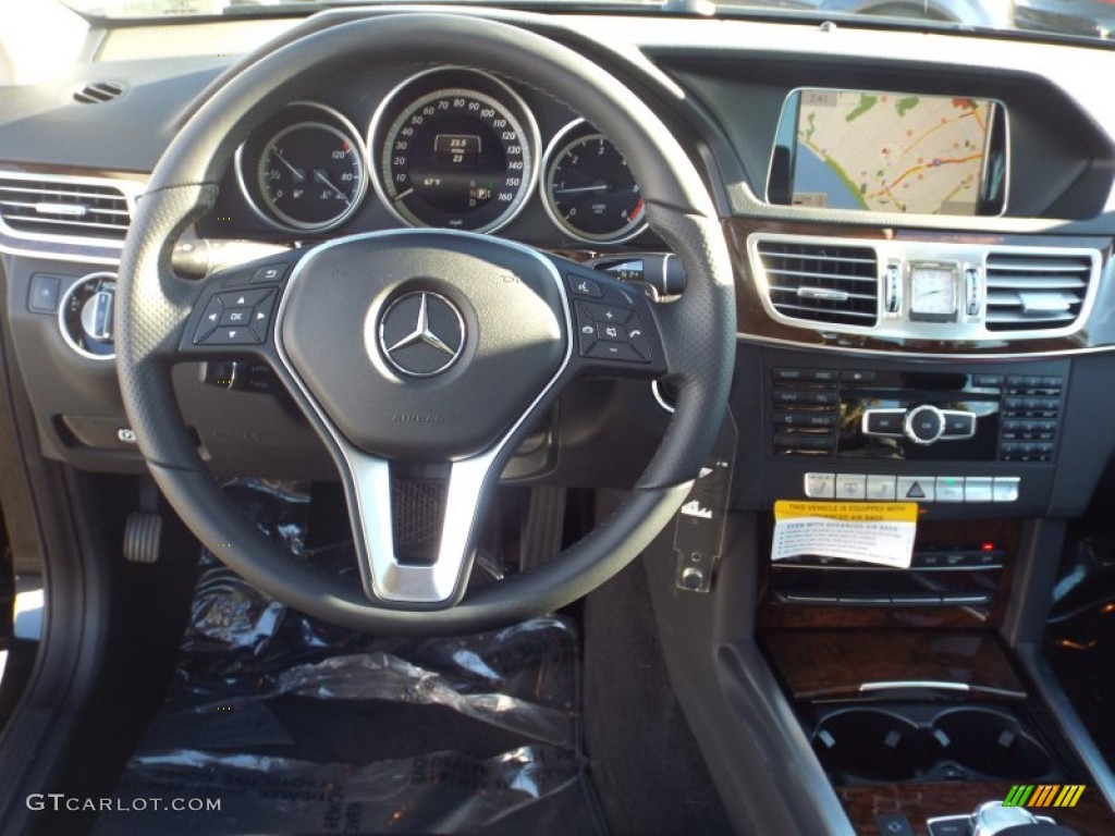 2014 E E250 BlueTEC Sedan - Black / Black photo #9