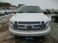 White Platinum Metallic Tri Coat - F150 Lariat SuperCrew 4x4 Photo No. 3