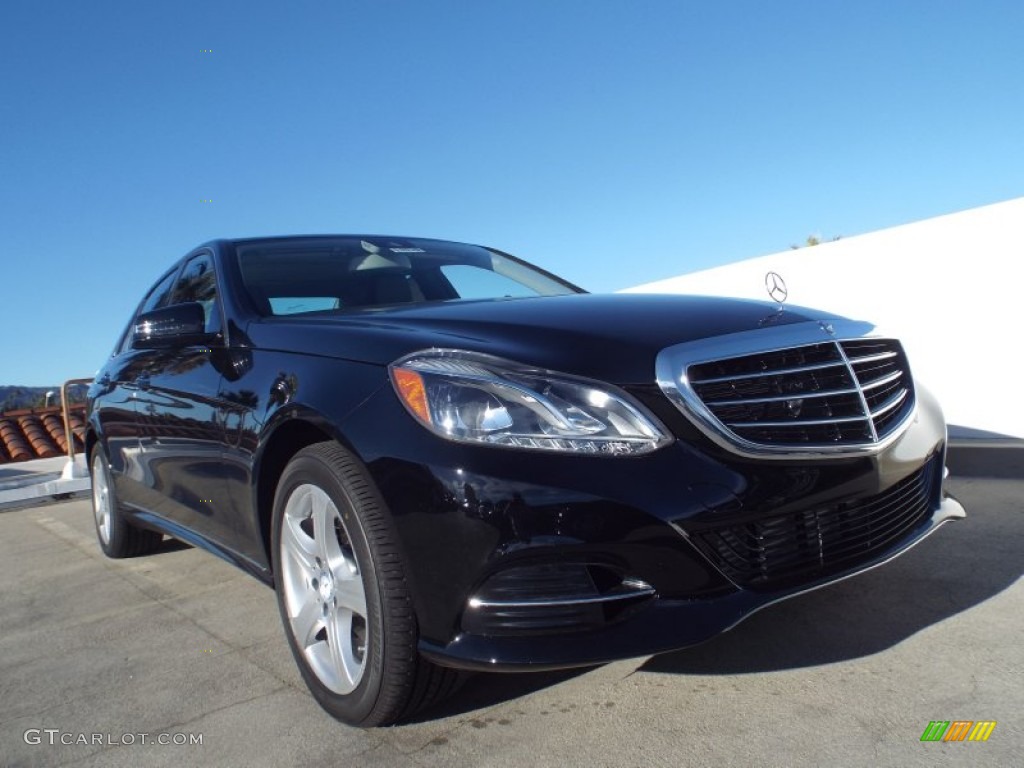 2014 E E250 BlueTEC Sedan - Black / Black photo #11