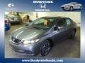 Polished Metal Metallic - Civic EX Sedan Photo No. 1