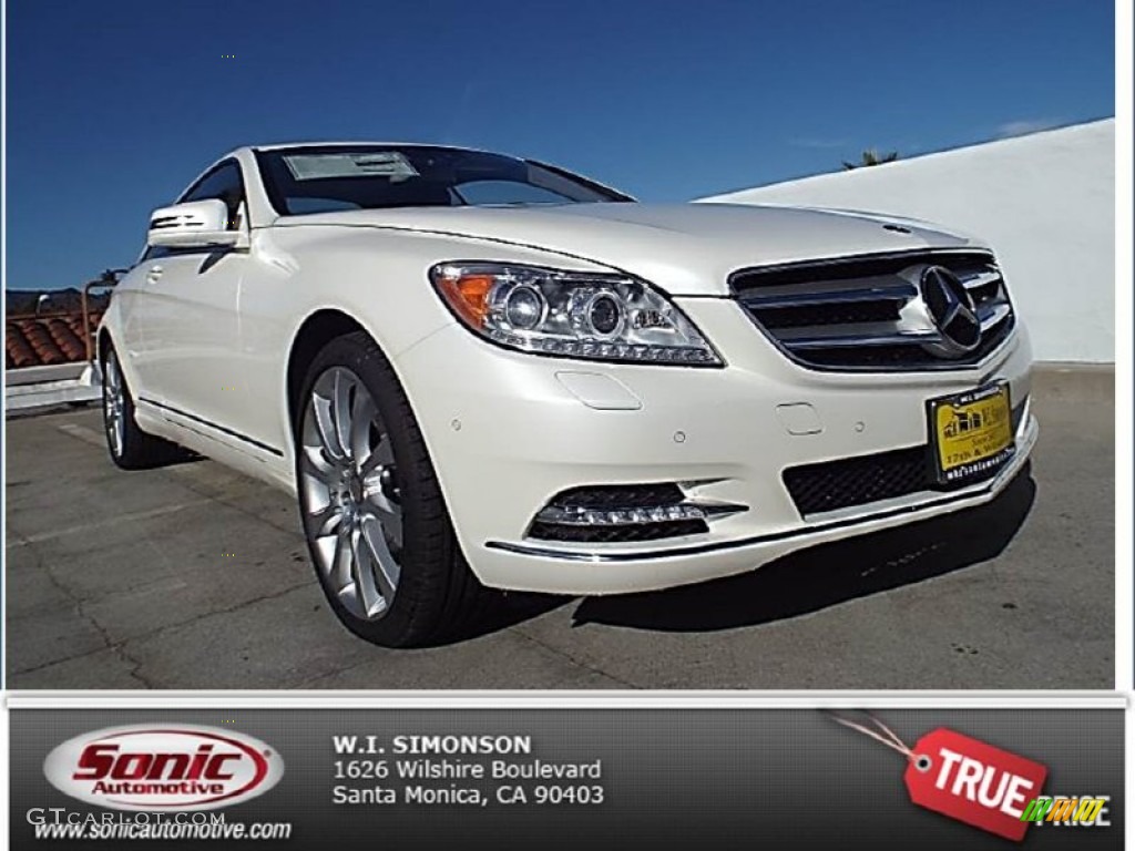 2014 CL 550 4Matic - Diamond White Metallic / Black photo #1