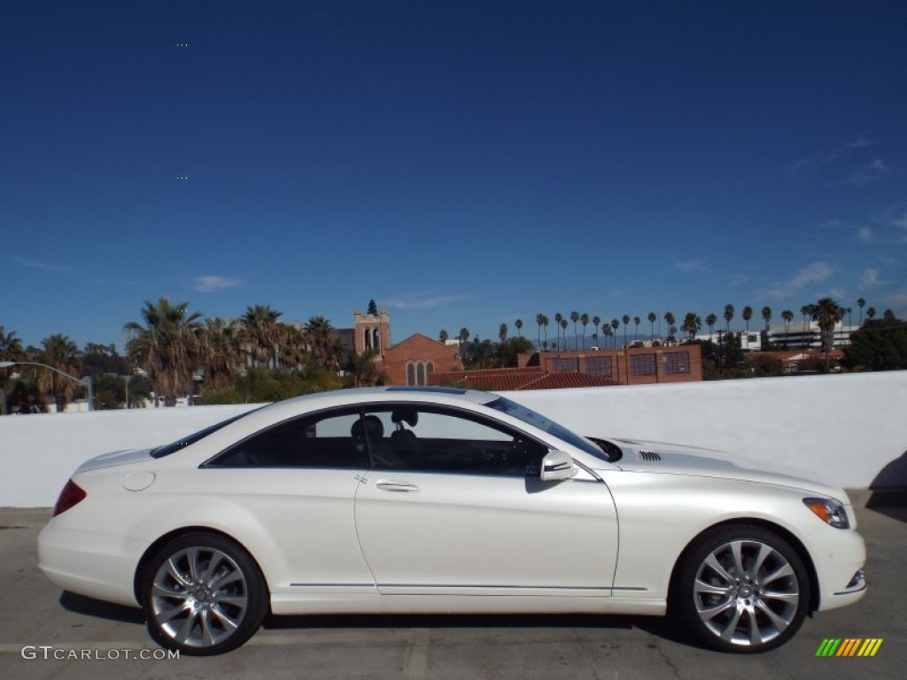 2014 CL 550 4Matic - Diamond White Metallic / Black photo #3