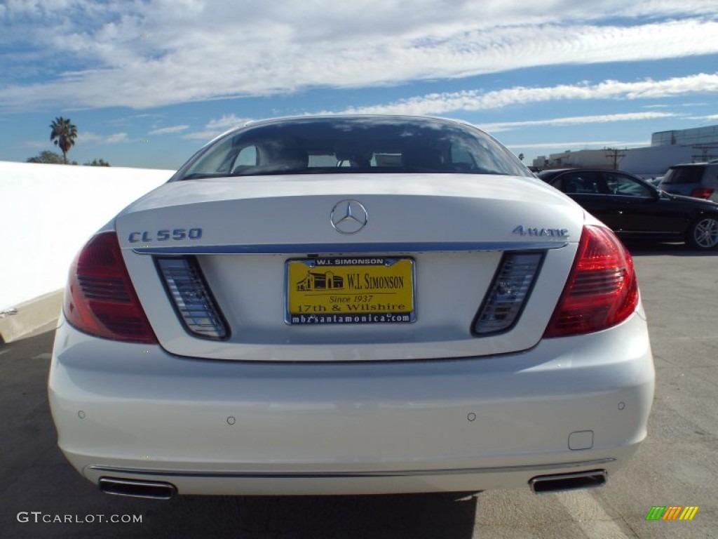 2014 CL 550 4Matic - Diamond White Metallic / Black photo #5