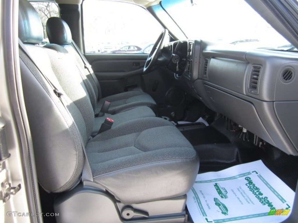 2003 Silverado 2500HD LS Extended Cab 4x4 - Light Pewter Metallic / Dark Charcoal photo #11