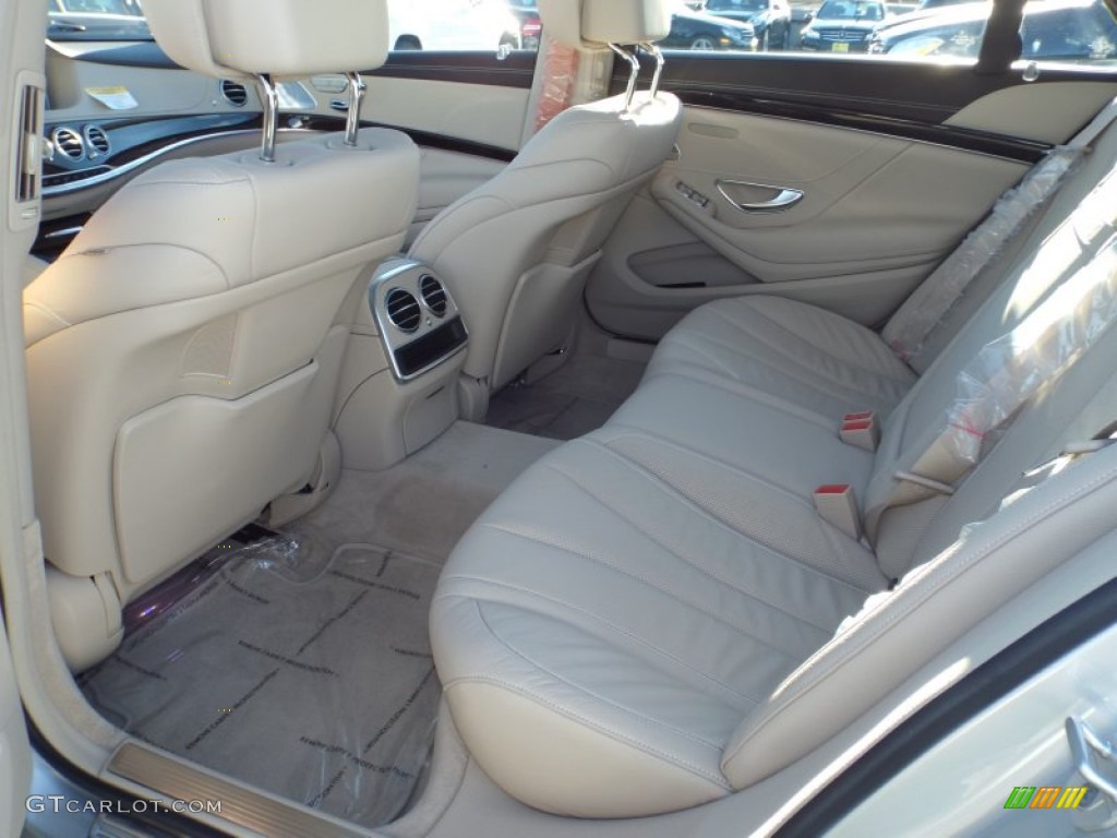 2014 Mercedes-Benz S 550 Sedan Rear Seat Photo #88757799