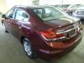 Crimson Red Pearl - Civic LX Sedan Photo No. 3