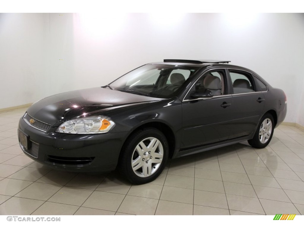 2013 Impala LT - Ashen Gray Metallic / Gray photo #3