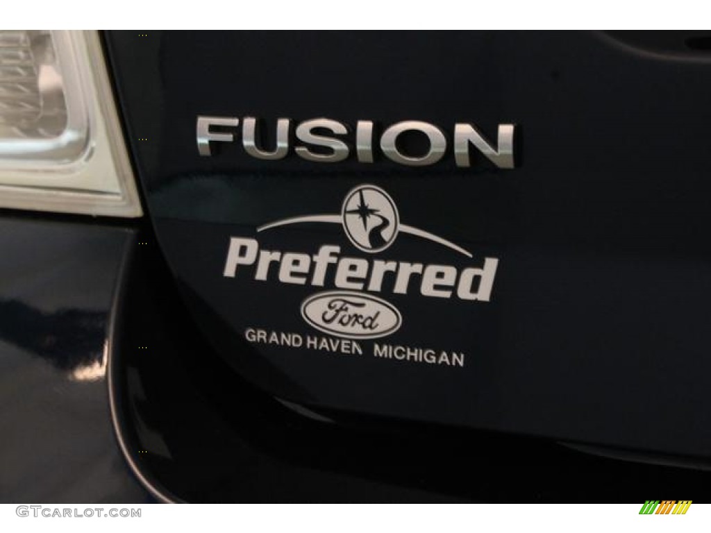 2006 Fusion SEL V6 - Dark Blue Pearl Metallic / Charcoal Black photo #7