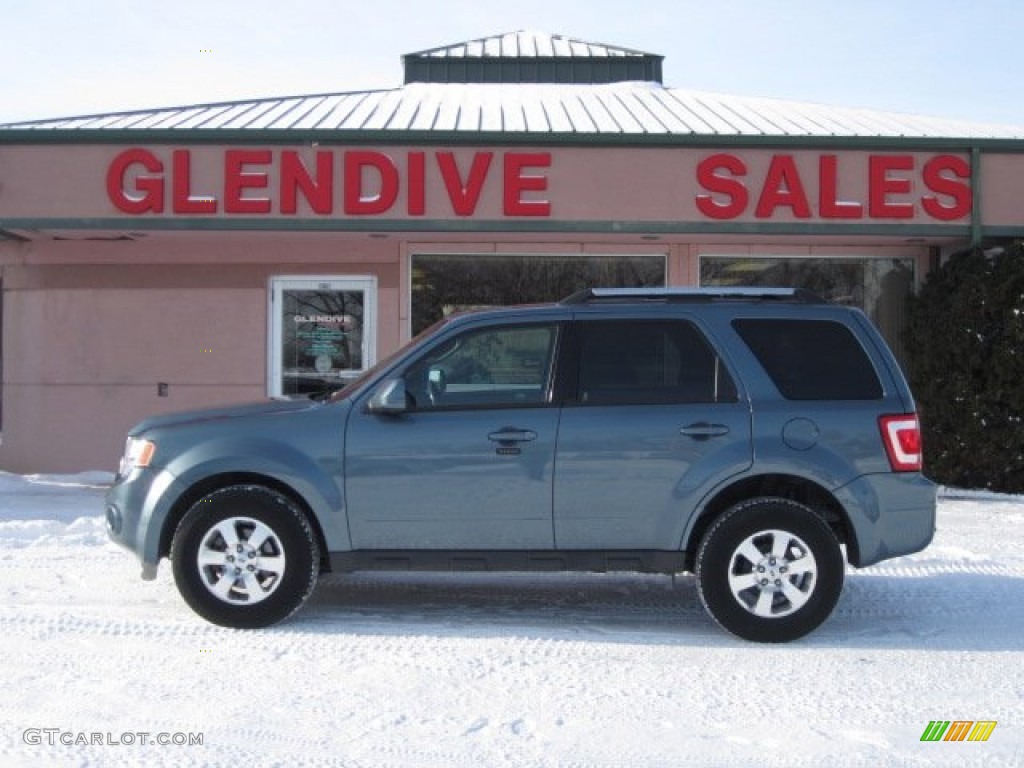 2011 Escape Limited 4WD - Steel Blue Metallic / Charcoal Black photo #16