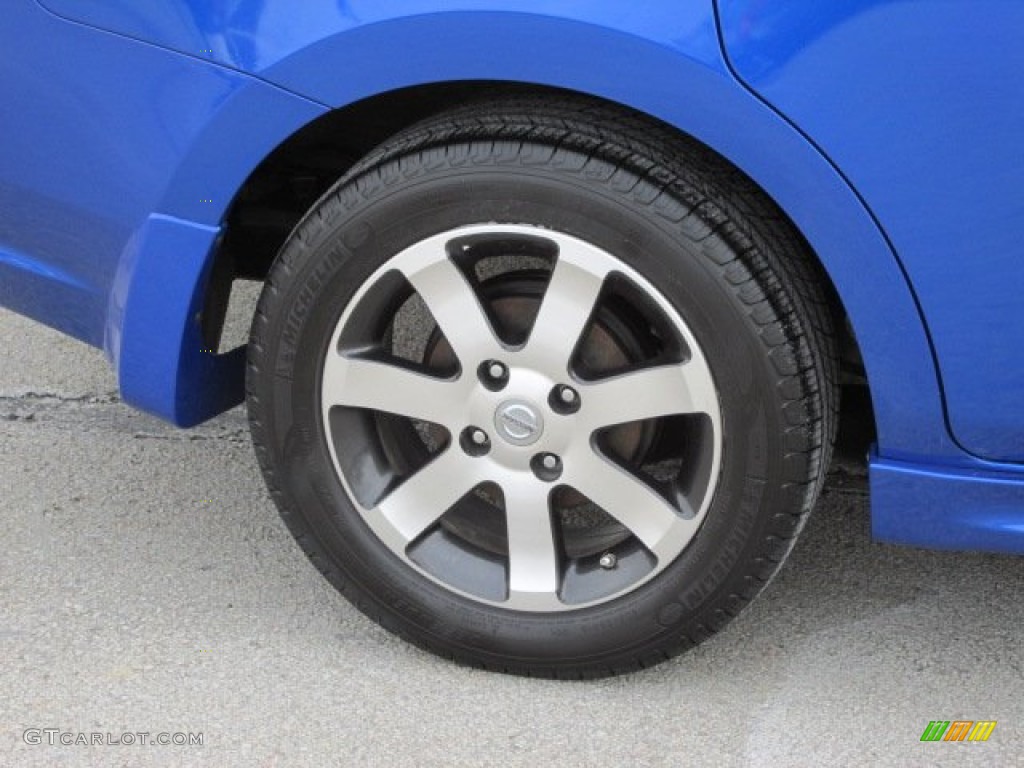 2012 Sentra 2.0 SR Special Edition - Metallic Blue / Charcoal photo #3