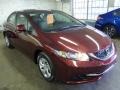 Crimson Red Pearl - Civic LX Sedan Photo No. 7