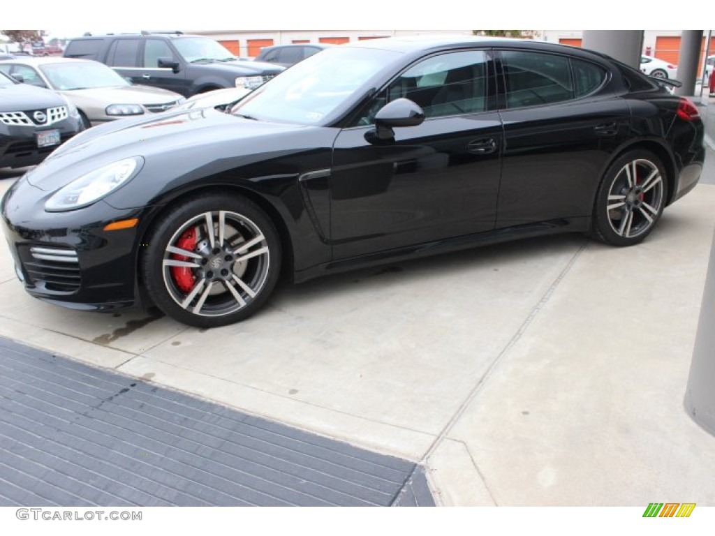 Black 2014 Porsche Panamera Turbo Exterior Photo #88758255