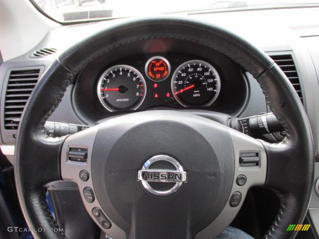 2012 Sentra 2.0 SR Special Edition - Metallic Blue / Charcoal photo #16