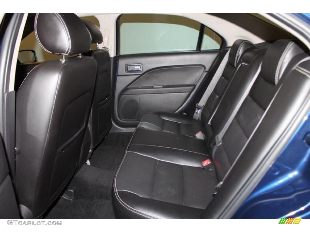 2006 Fusion SEL V6 - Dark Blue Pearl Metallic / Charcoal Black photo #29