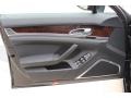 Black 2014 Porsche Panamera Turbo Door Panel
