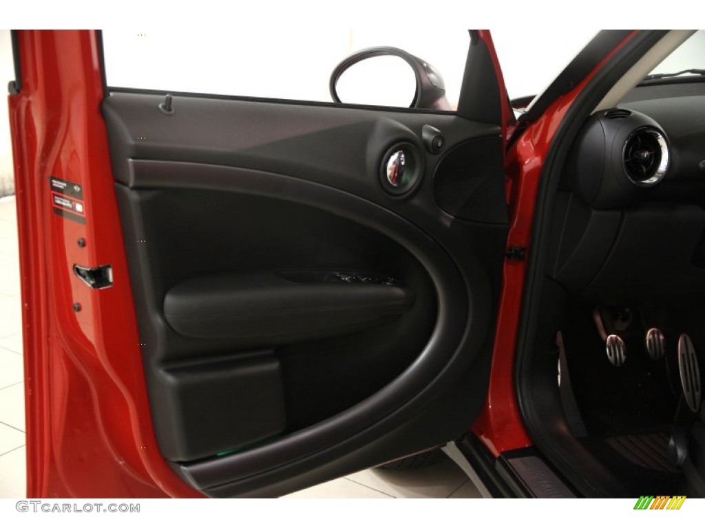 2013 Cooper S Countryman ALL4 AWD - Blazing Red / Carbon Black photo #4